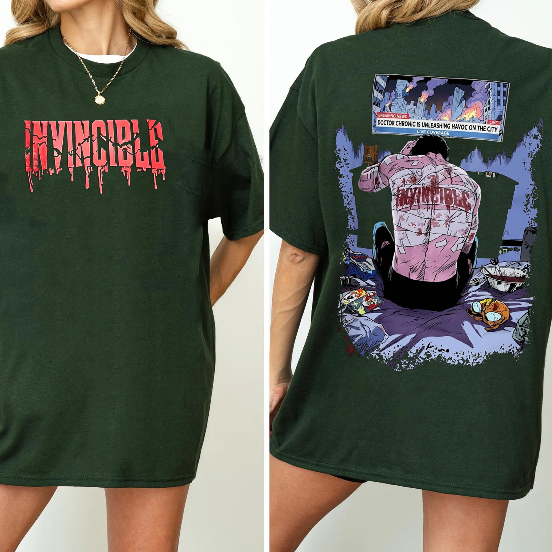 Invincible Oversized T-shirt/Crewneck/Hoodie