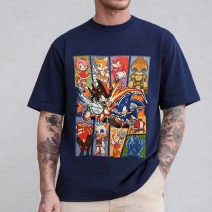 Sonic Battle Oversized T-shirt/Crewneck/Hoodie