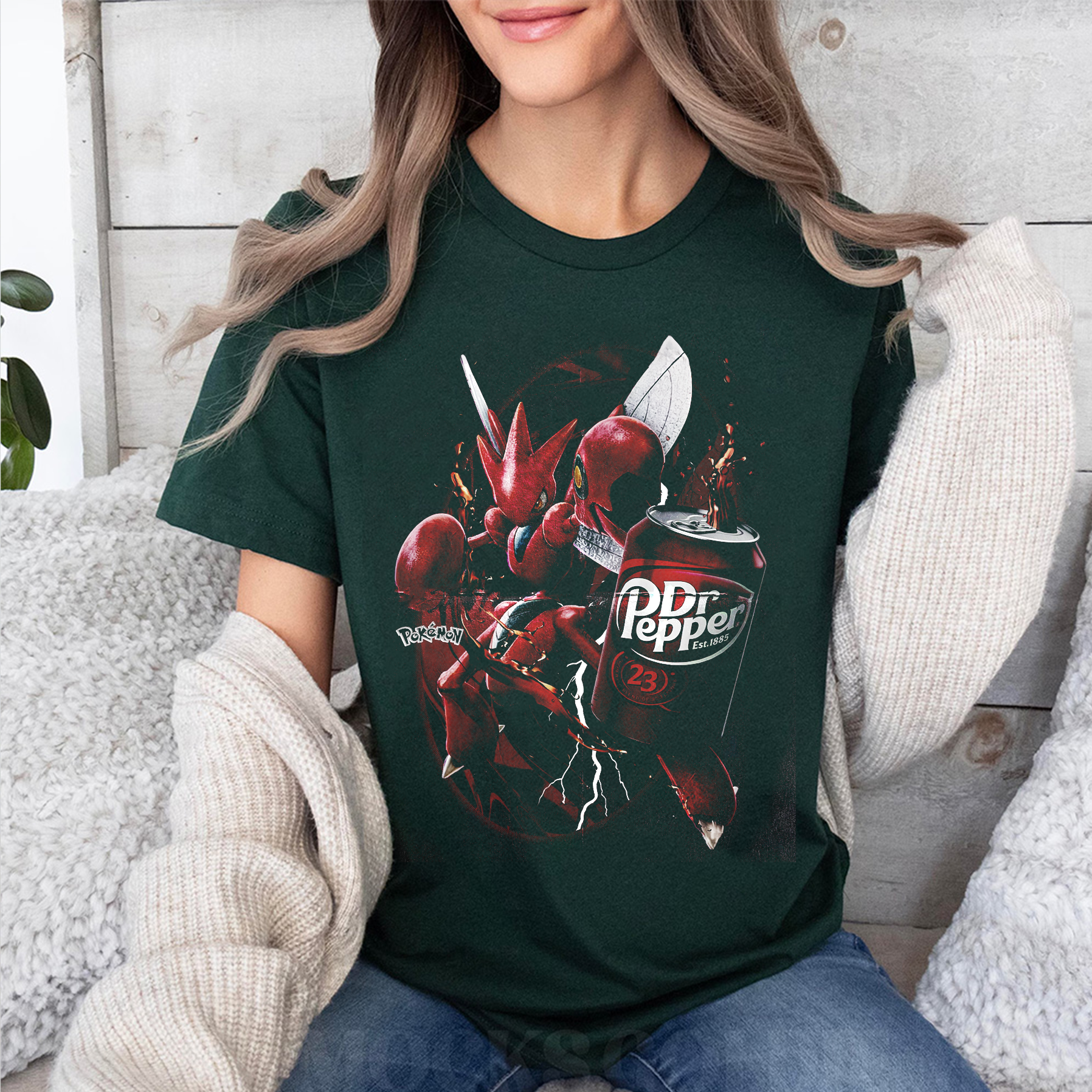 Vintage Rayquaza x Green Soda Oversized T-shirt/Crewneck/Hoodie