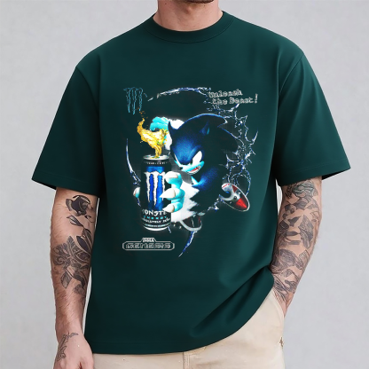Sonic Monster Energy Oversized T-shirt/Crewneck/Hoodie