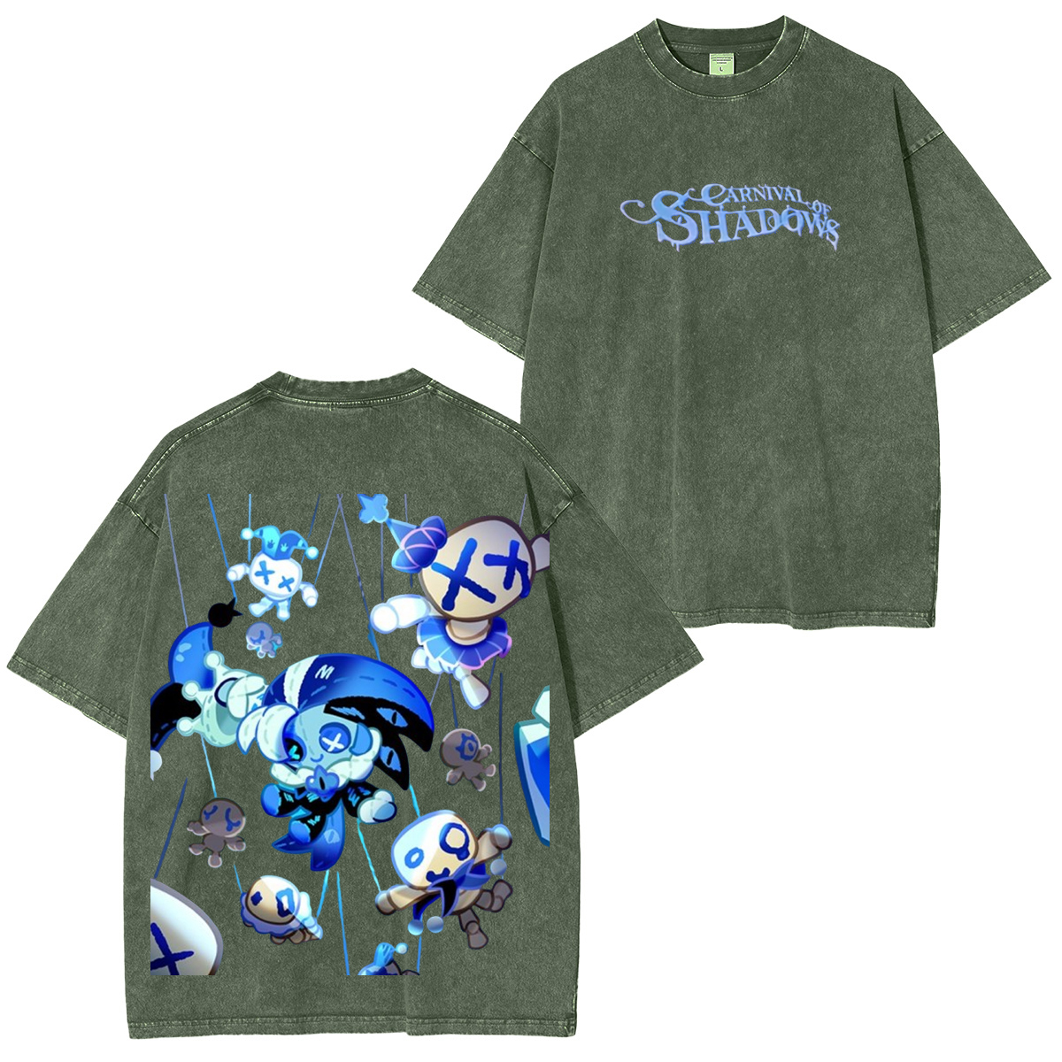 Shadow Milk Cookie Washed T-shirt/Crewneck/Hoodie