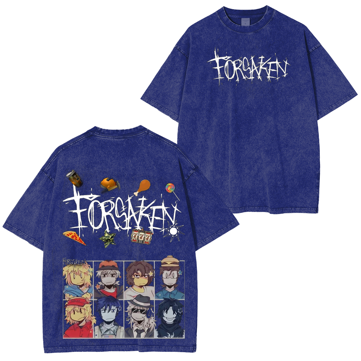 Forsaken Oversized Unisex Washed T-Shirt