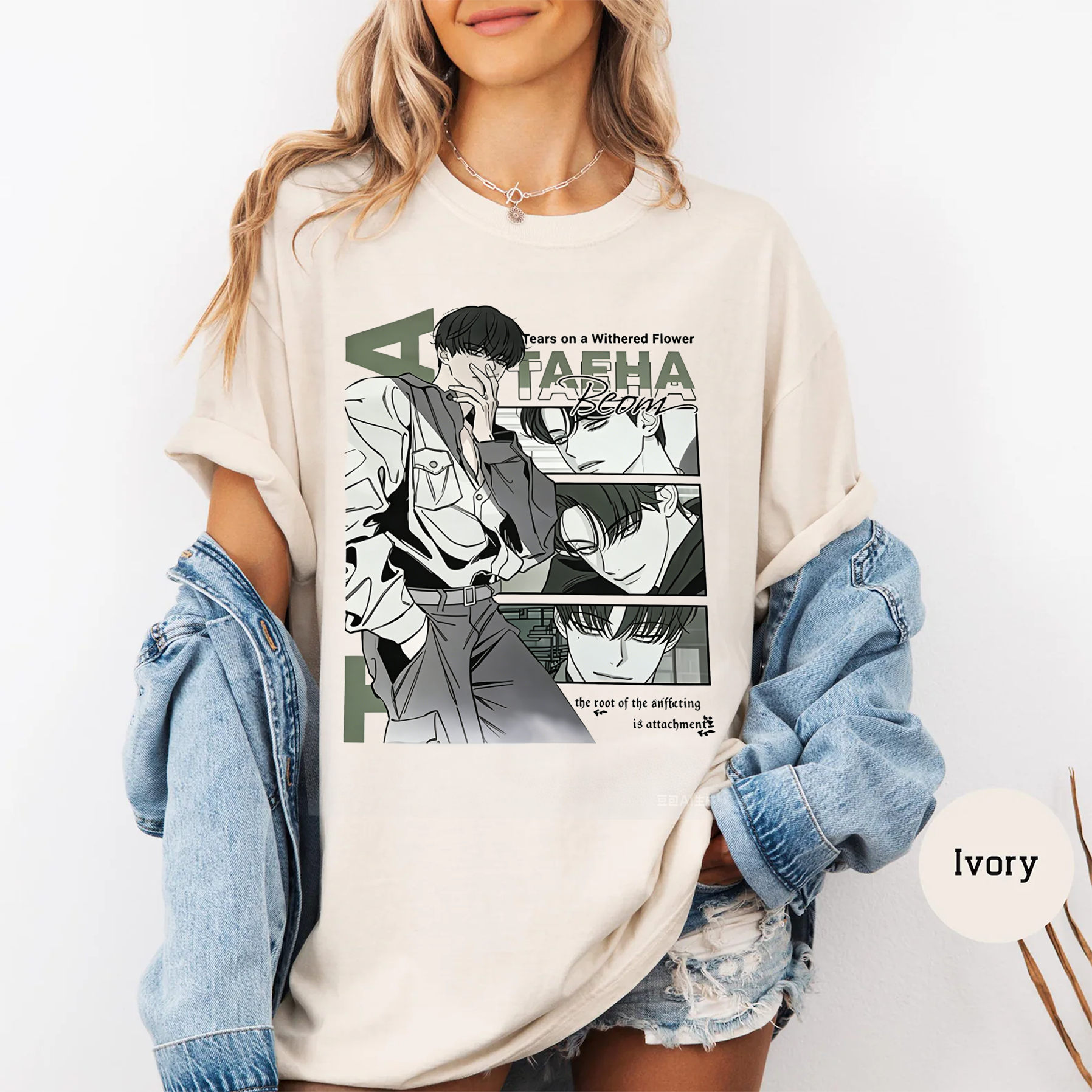Tears on a Withered Flower Unisex Shirt/Crewneck/Hoodie