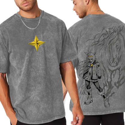 Uma Musume: Cinderella Gray Vintage Washed T-shirt/Crewneck/Hoodie