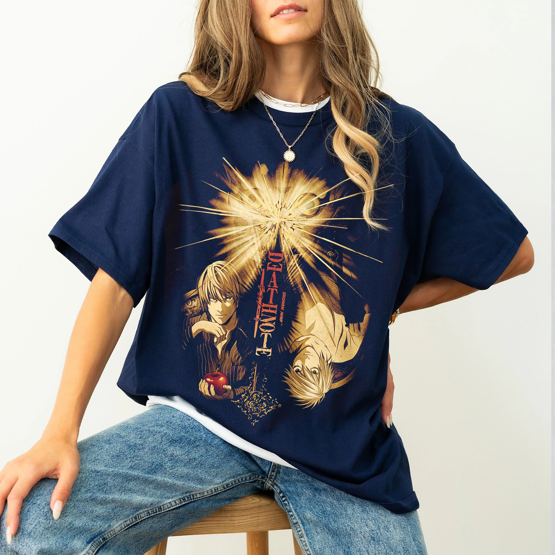 Death Note Anime Oversized T-shirt/Crewneck/Hoodie