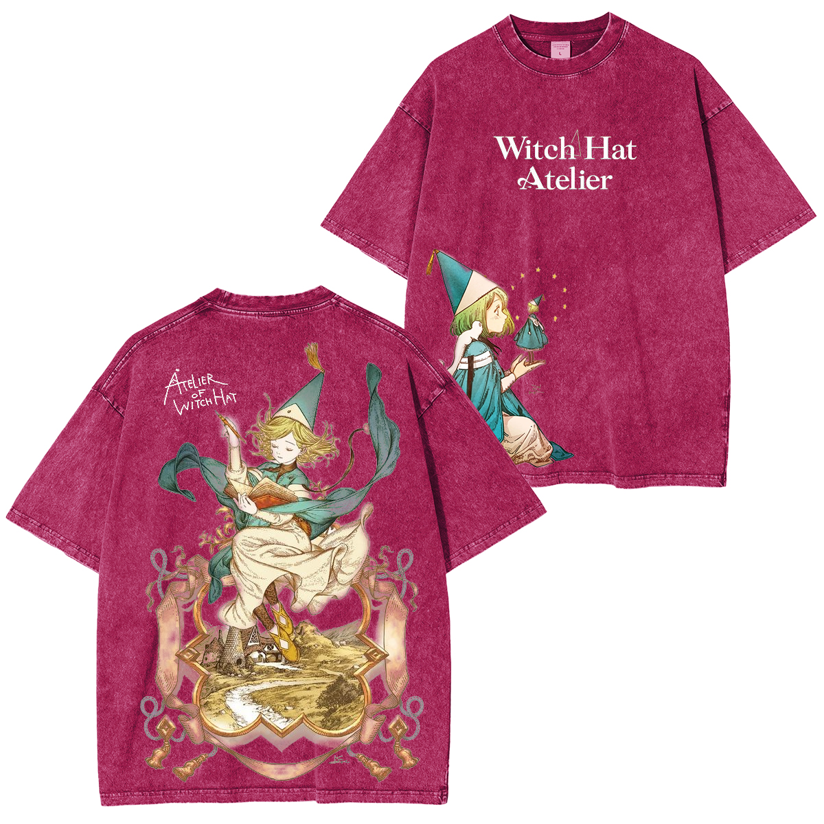 Witch Hat Atelier Oversized Unisex Washed T-Shirt