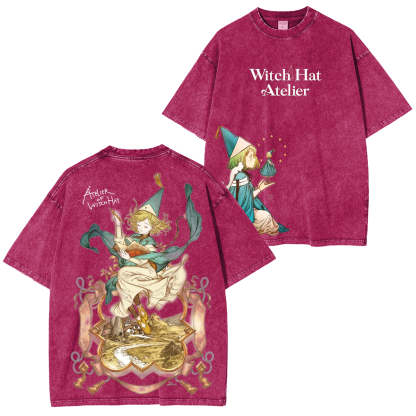 Witch Hat Atelier Oversized Unisex Washed T-Shirt