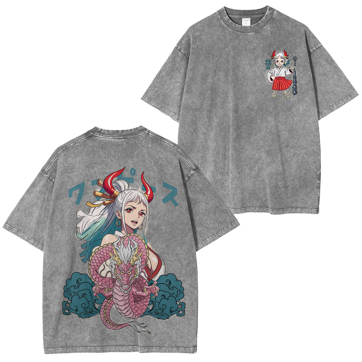 One Piece YamatoUnisex Washed T-Shirt