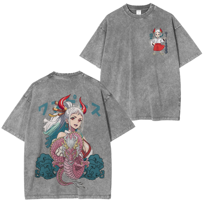 One Piece YamatoUnisex Washed T-Shirt
