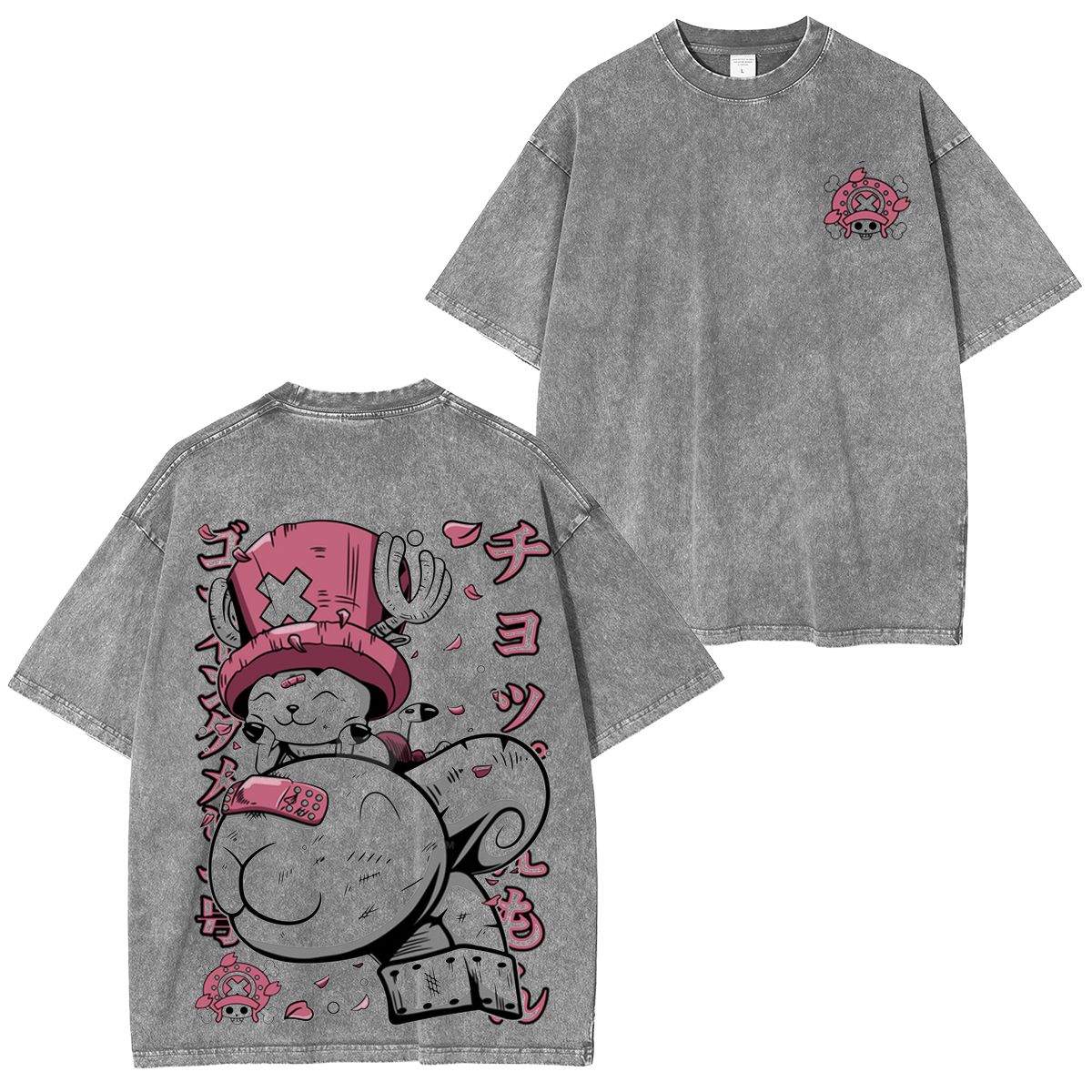 One Piece Tony Tony Chopper Vintage Washed T-shirt/Crewneck/Hoodie
