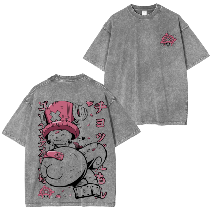 One Piece Tony Tony Chopper Vintage Washed T-shirt/Crewneck/Hoodie
