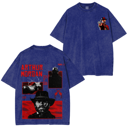 Red Dead Redemption 2  Unisex Washed T-Shirt