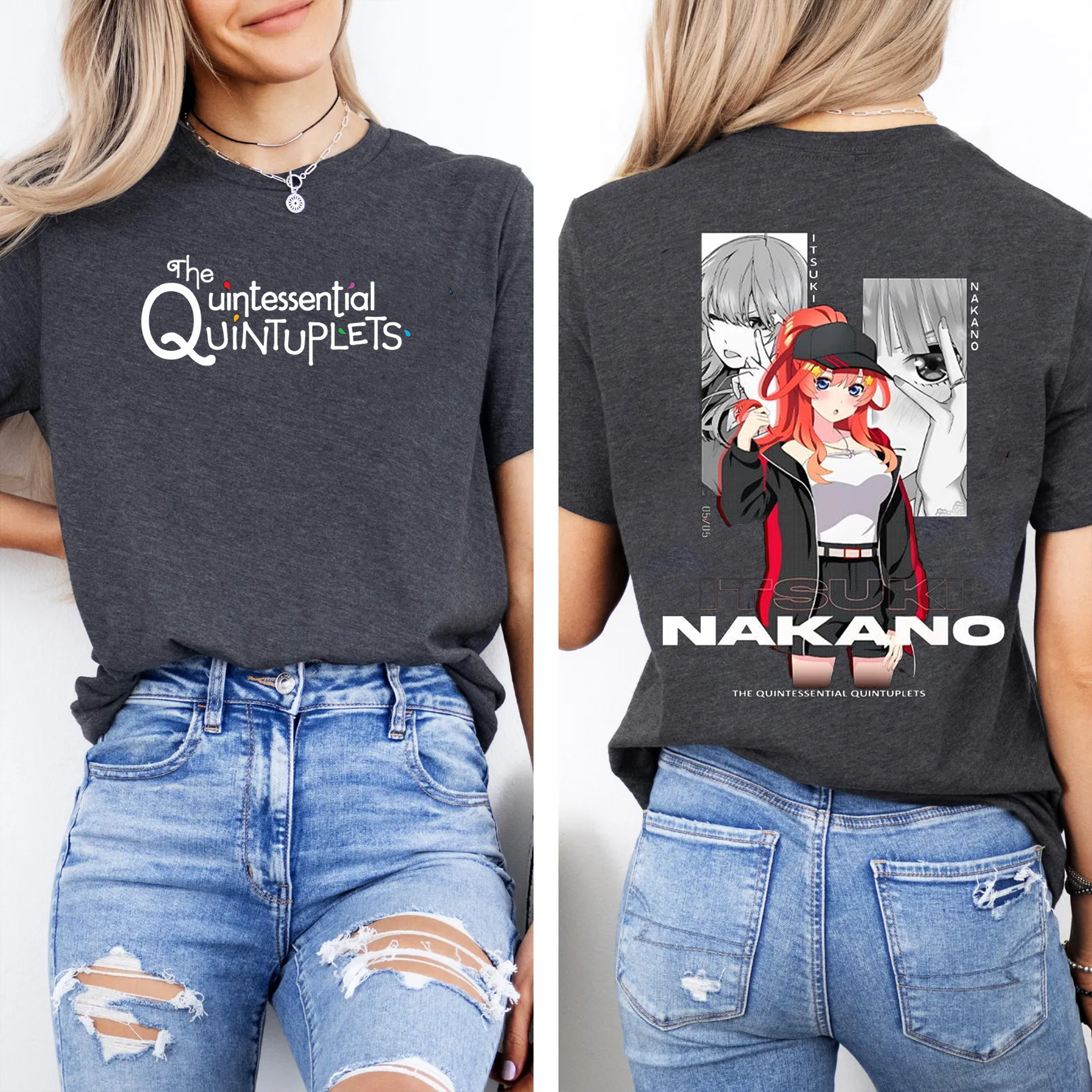 The Quintessential Quintuplets Oversized T-shirt/Crewneck/Hoodie
