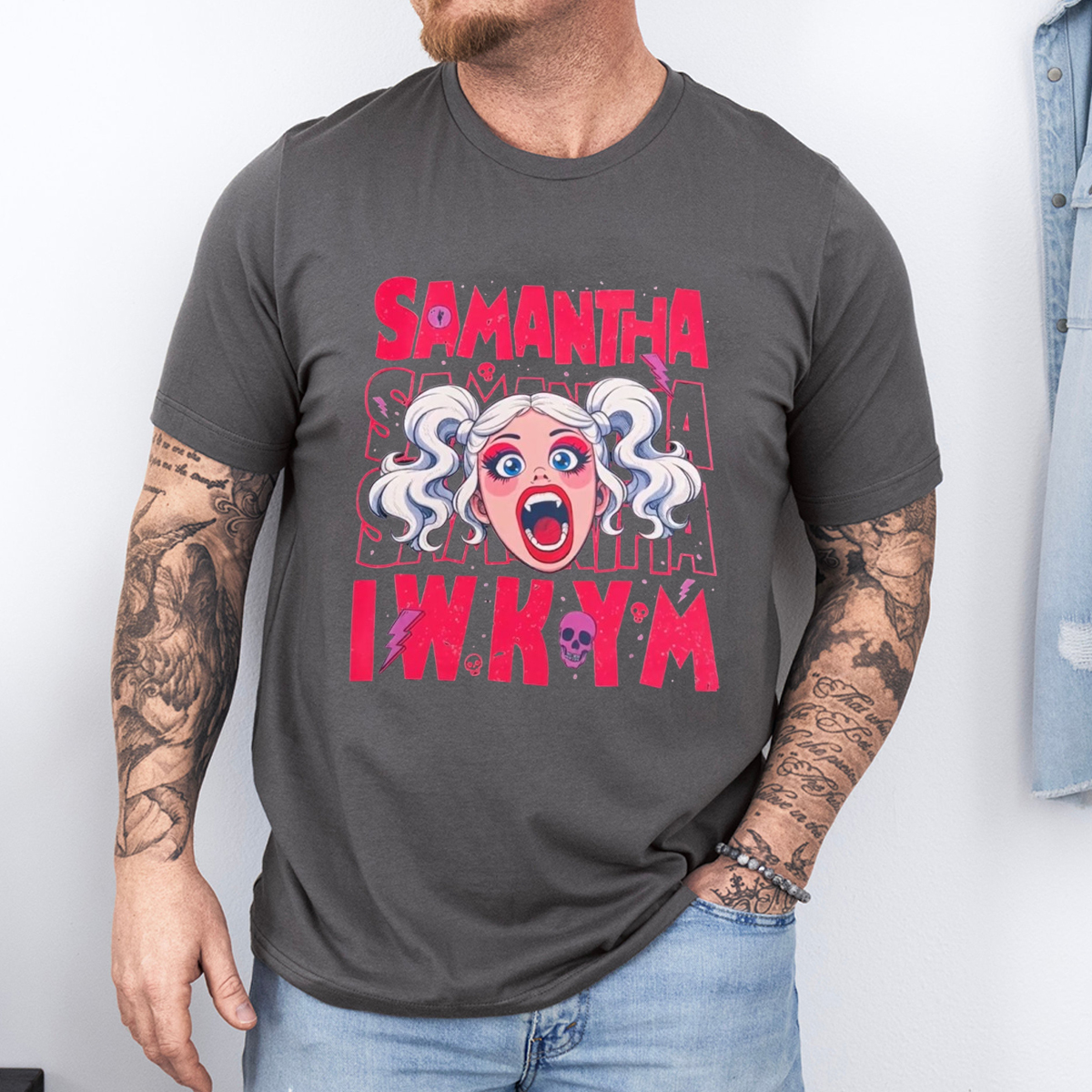 IWKYM Samantha Dungeon Crawler Carl Oversized T-shirt/Crewneck/Hoodie