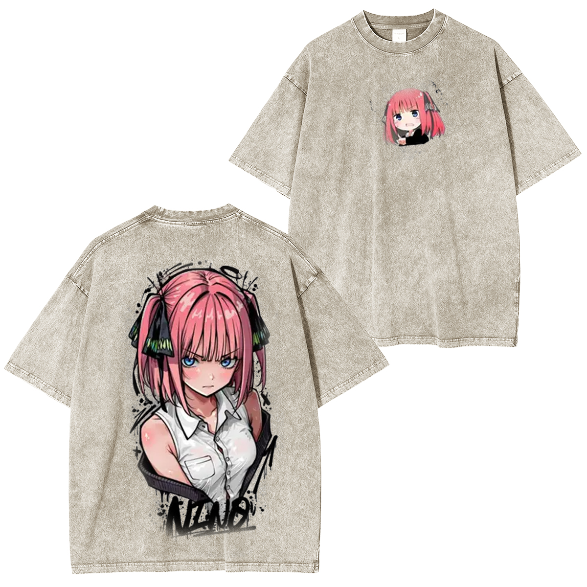 The Quintessential Quintuplets Vintage Washed T-shirt/Crewneck/Hoodie