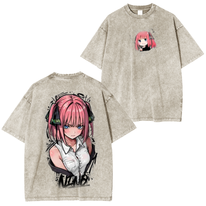 The Quintessential Quintuplets Vintage Washed T-shirt/Crewneck/Hoodie