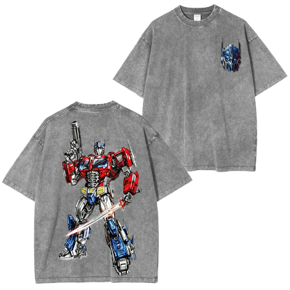 Optimus Prime Vintage Washed T-shirt/Crewneck/Hoodie