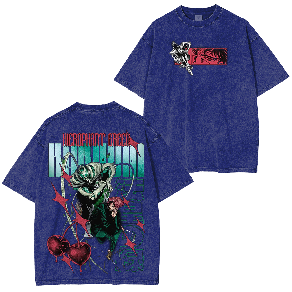 JoJo's Bizarre Adventure Unisex Washed T-Shirt