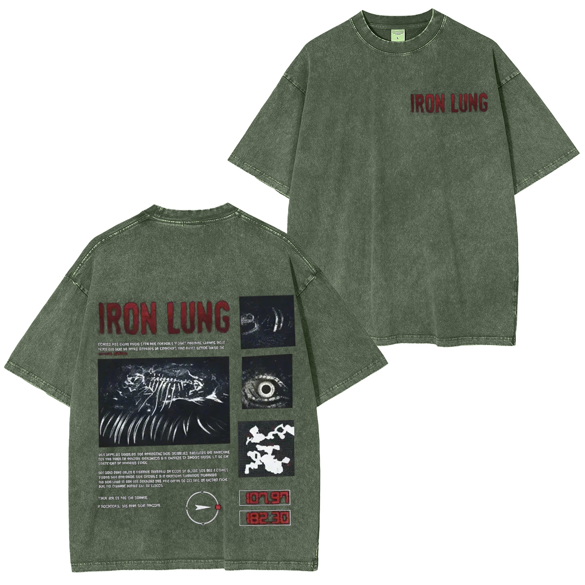 Iron Lung Unisex Washed T-Shirt