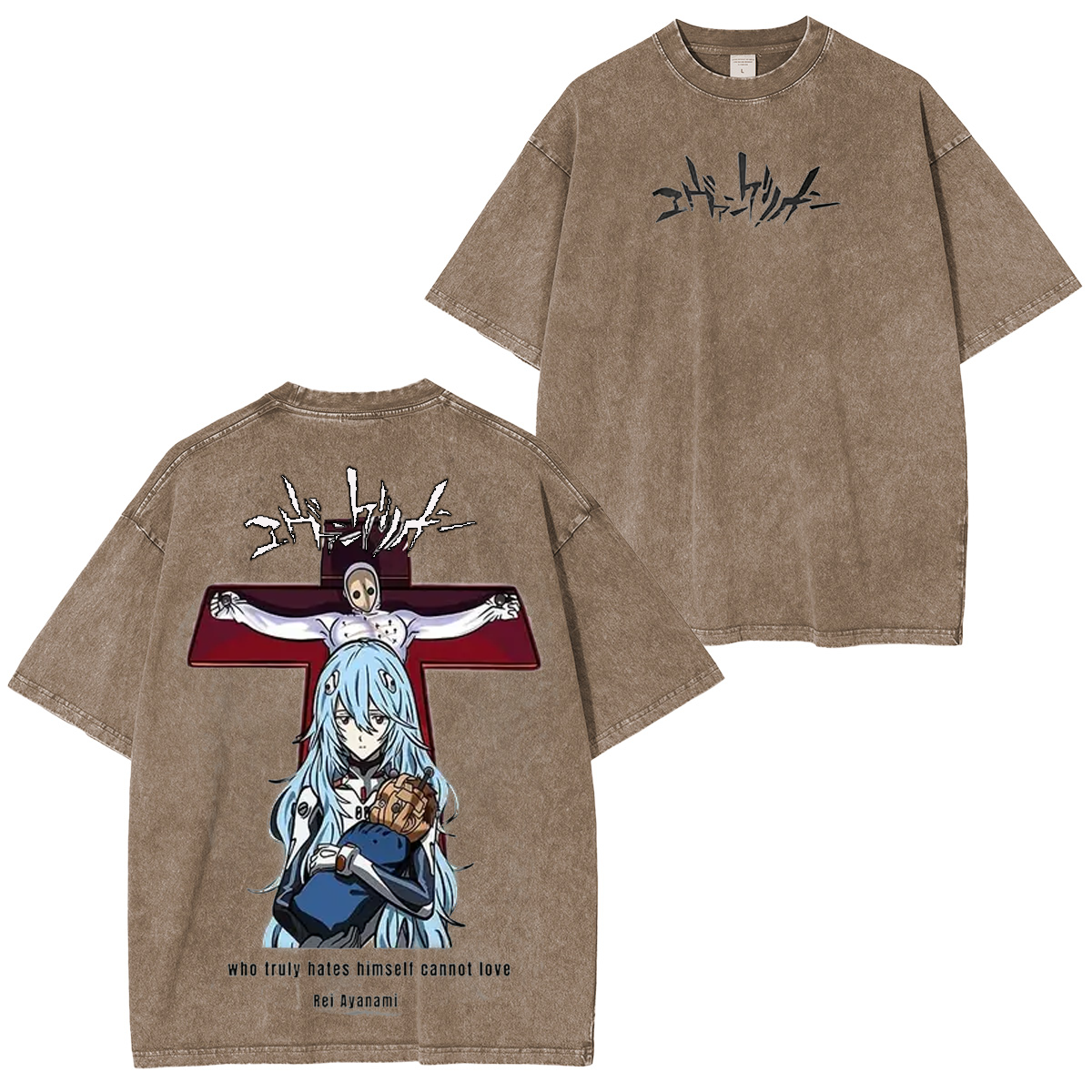 Neon Genesis Evangelion Vintage Washed T-shirt/Crewneck/Hoodie