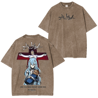 Neon Genesis Evangelion Vintage Washed T-shirt/Crewneck/Hoodie