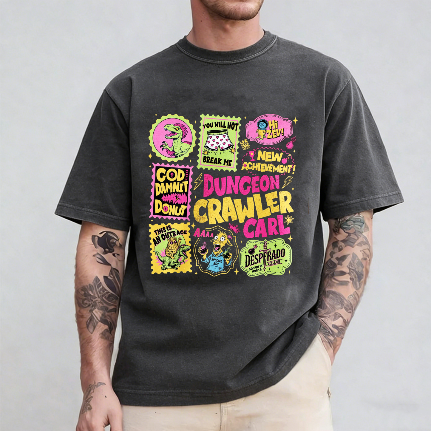 Dungeon Crawler Carl Oversized T-shirt/Crewneck/Hoodie
