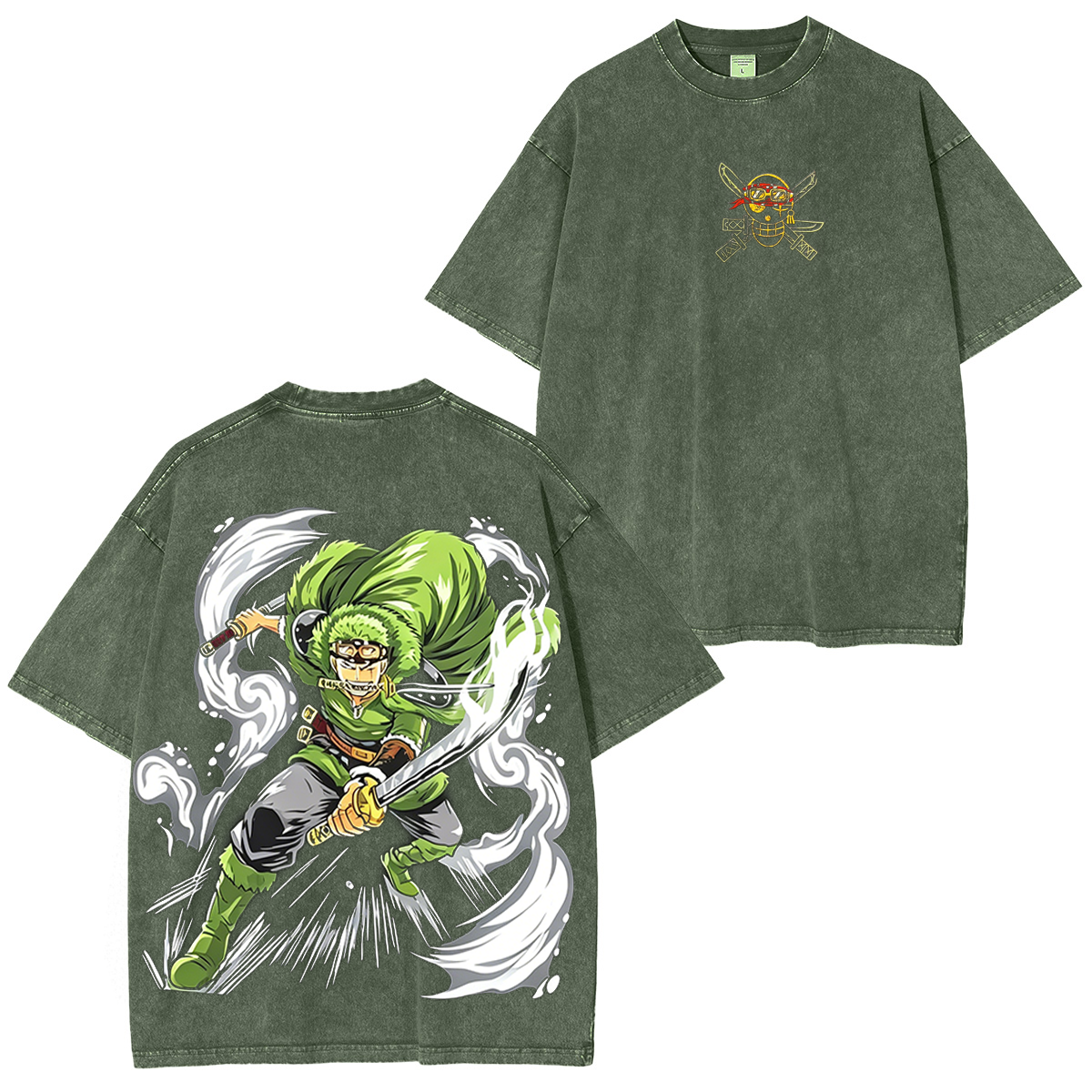 One Piece Unisex Washed T-Shirt