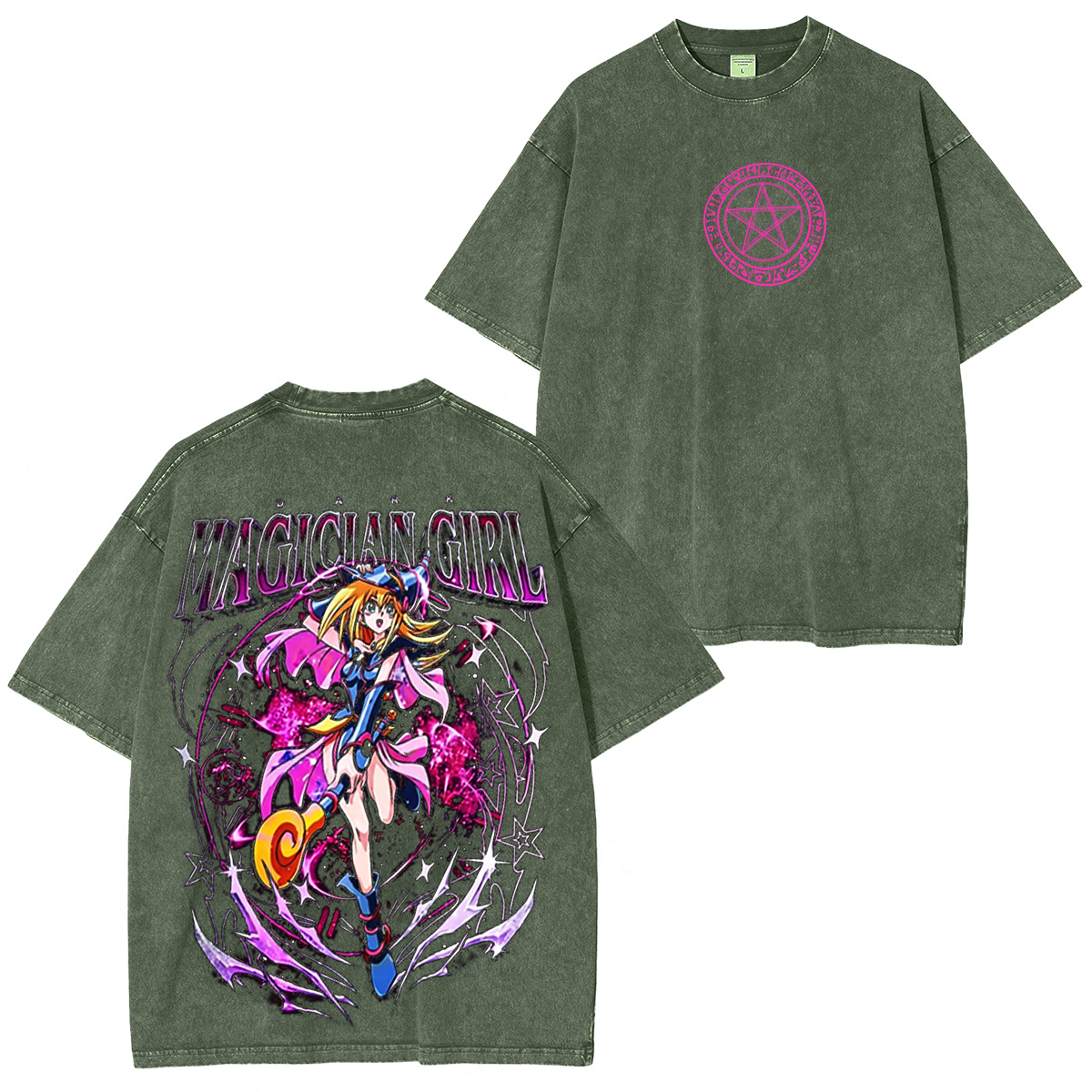 Yu-Gi-Oh! 'Dark Magician Girl'  Unisex Washed T-Shirt