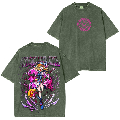 Yu-Gi-Oh! 'Dark Magician Girl'  Unisex Washed T-Shirt