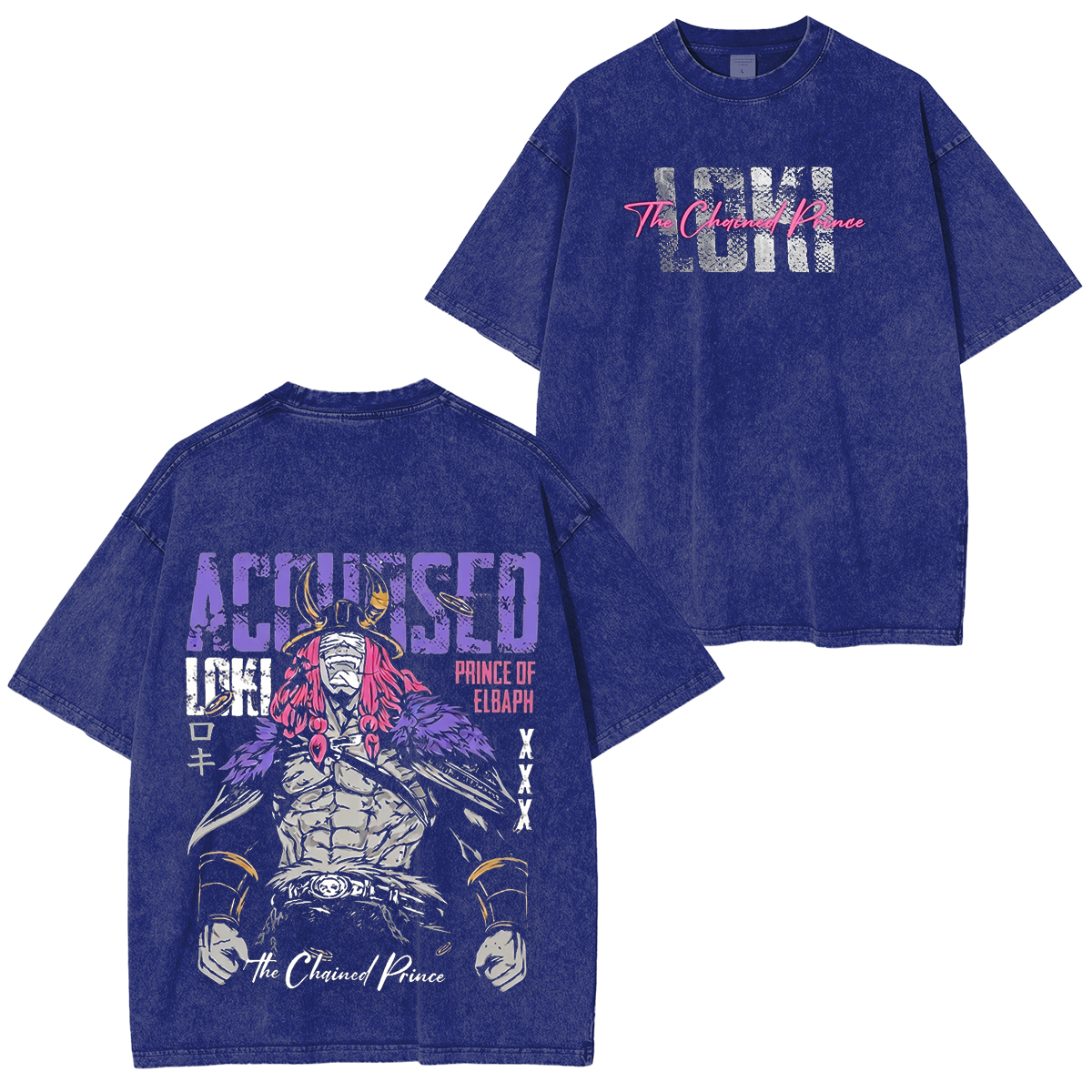 One Piece Unisex Washed T-Shirt