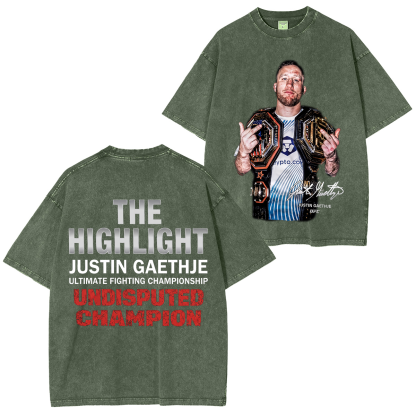 FIGHTRELIC UFC Unisex Washed T-Shirt