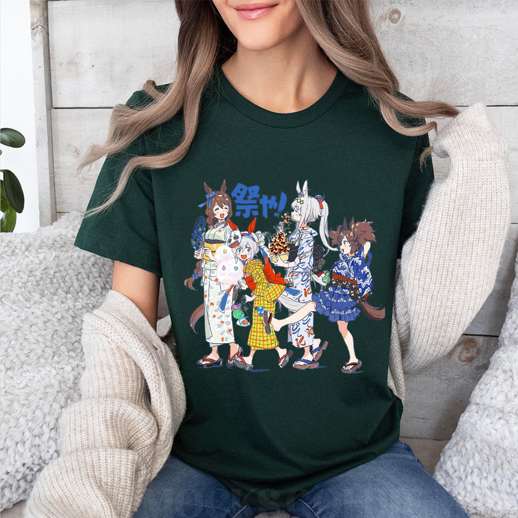 Umamusume Pretty Derby Oversized T-shirt/Crewneck/Hoodie