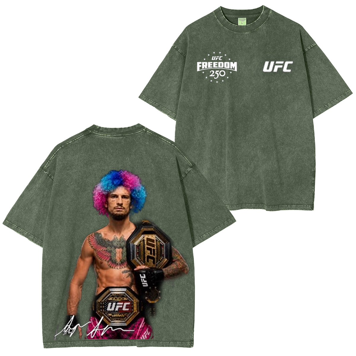 UFC Freedom 250 Unisex Washed T-Shirt