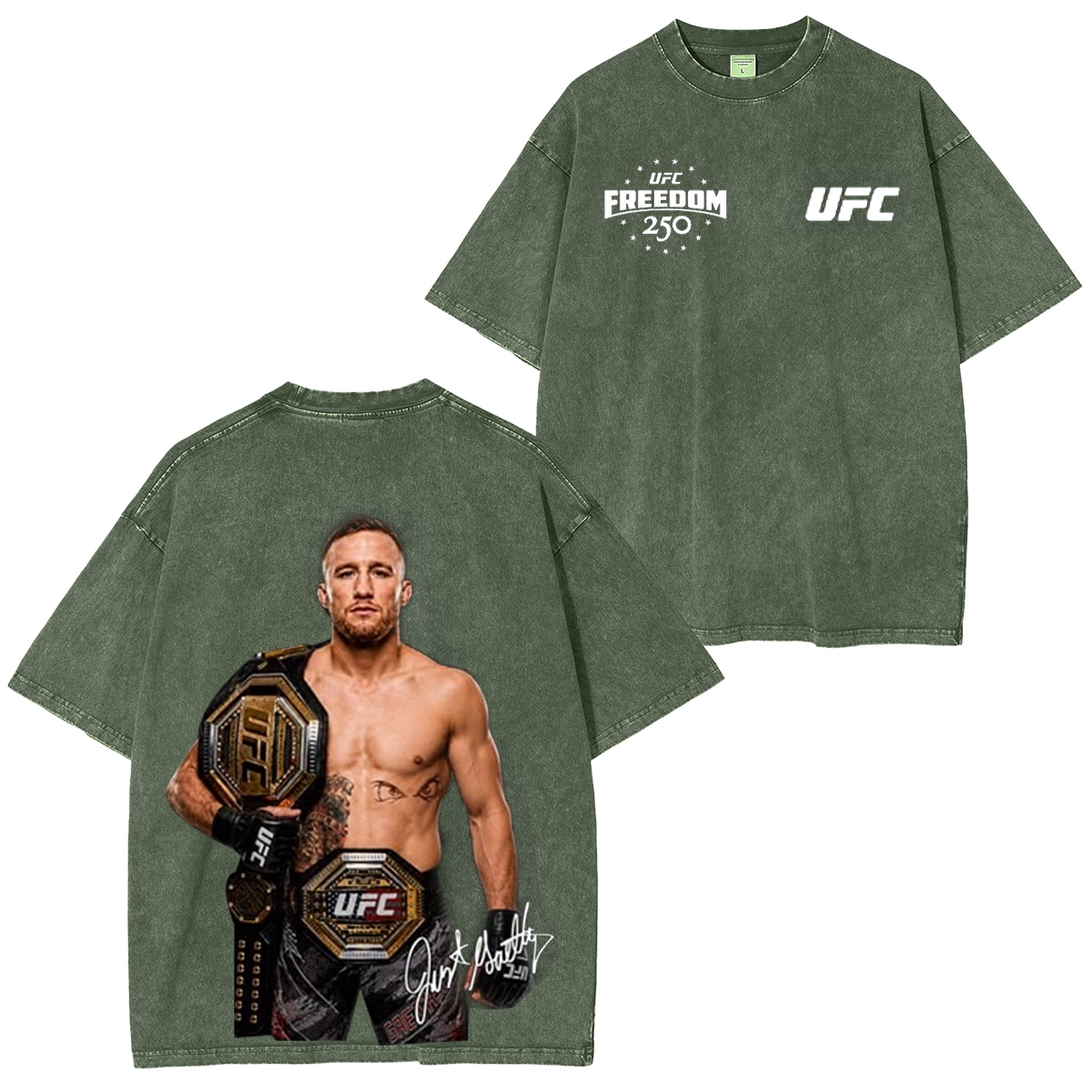UFC Freedom 250 Unisex Washed T-Shirt