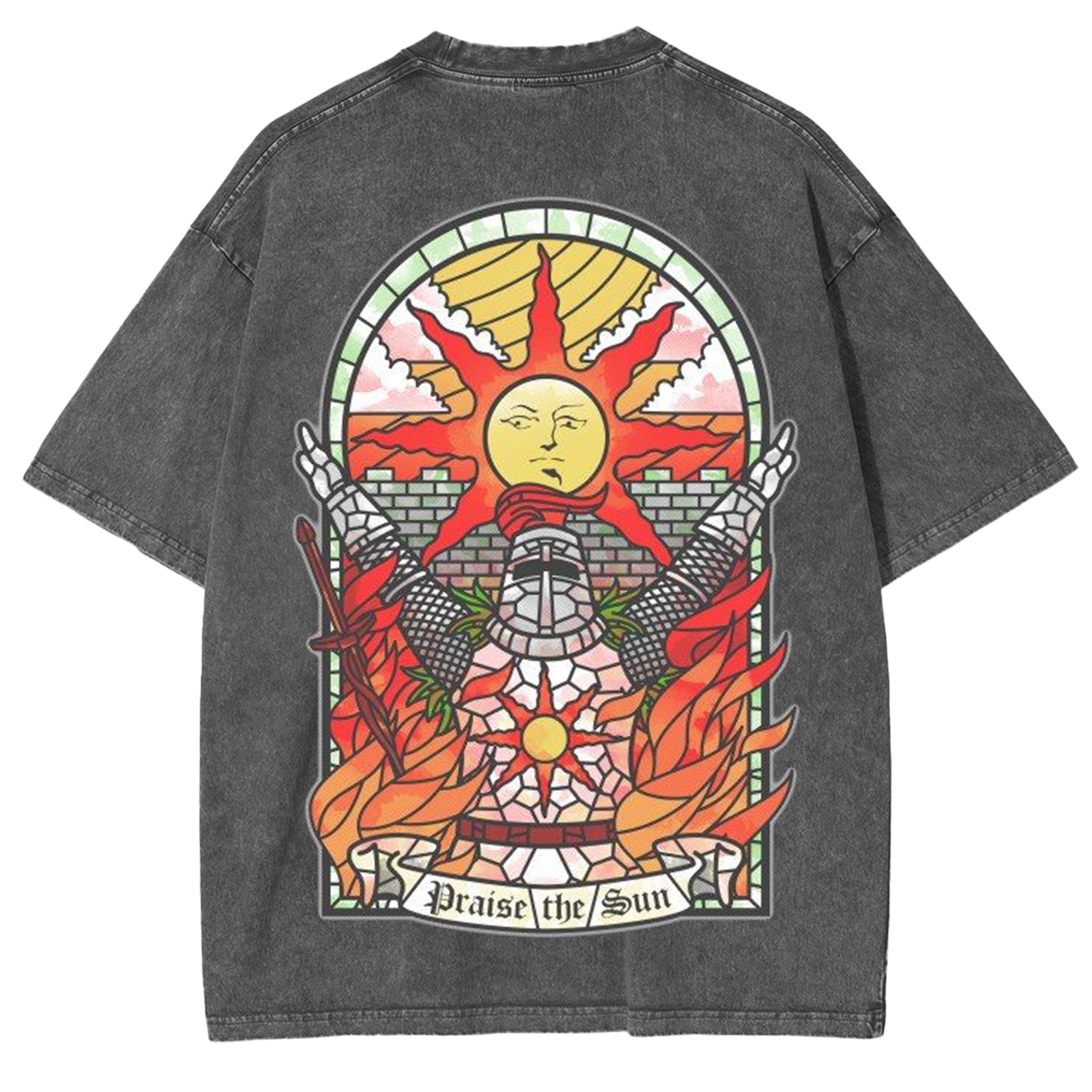 Praise The Sun Tarot Card Thank God Online T-Shirt