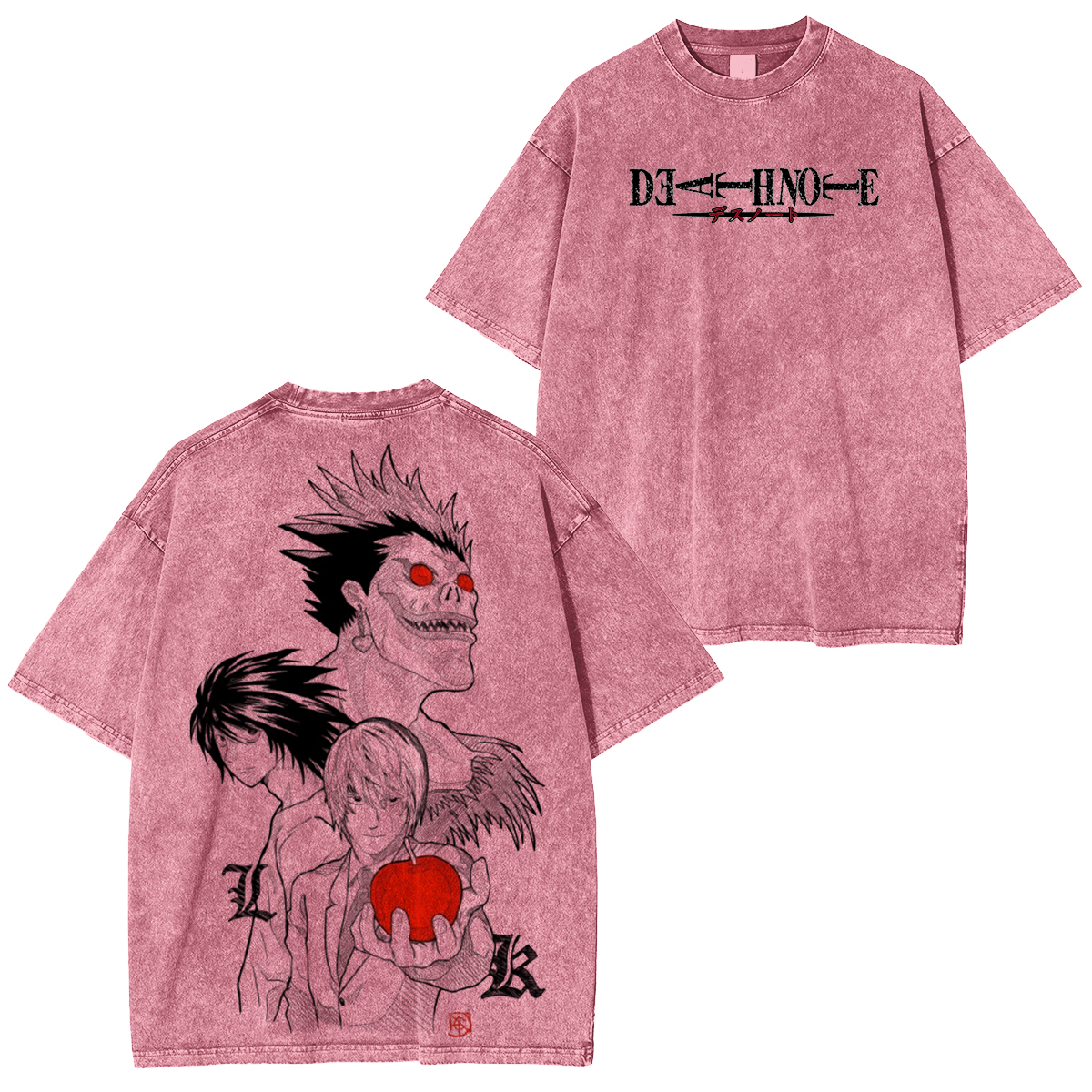 Death Note Unisex Washed T-Shirt
