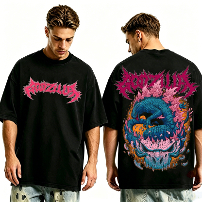 Godzilla X Kong Unisex Washed T-Shirt