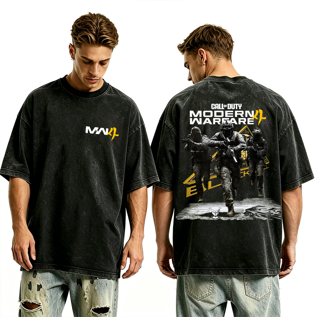 Call of Duty Modern Warfare 4 Unisex Washed T-Shirt