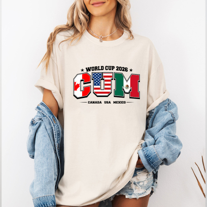 C.U.M. World Cup 2026 Unisex T-shirt/Crewneck/Hoodie