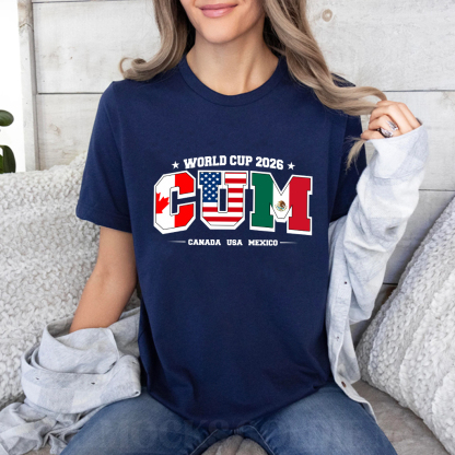 C.U.M. World Cup 2026 Unisex T-shirt/Crewneck/Hoodie
