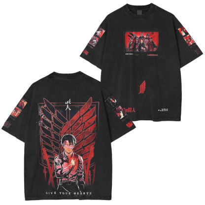 LEVI v2 Oversized Washed T-shirt/Crewneck/Hoodie