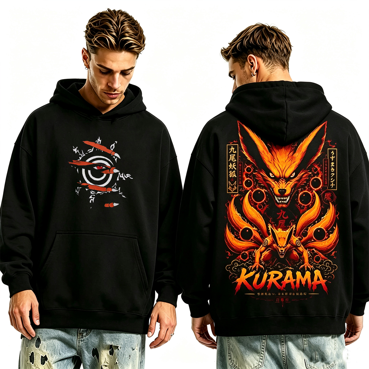 Kakashi Hatake - Naruto Oversized T-shirt/Crewneck/Hoodie