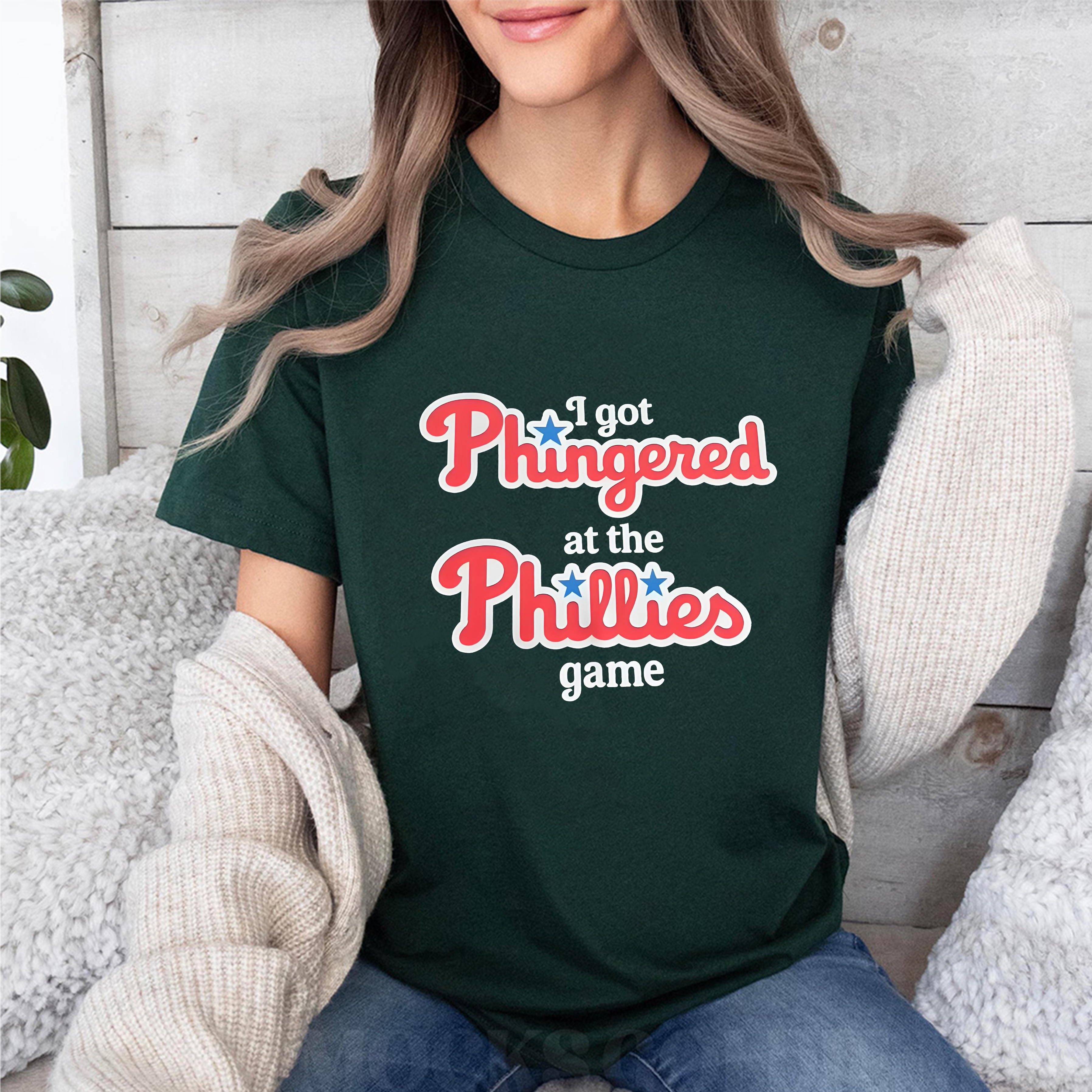 I Got Phingered At The Phillies Game Shirt