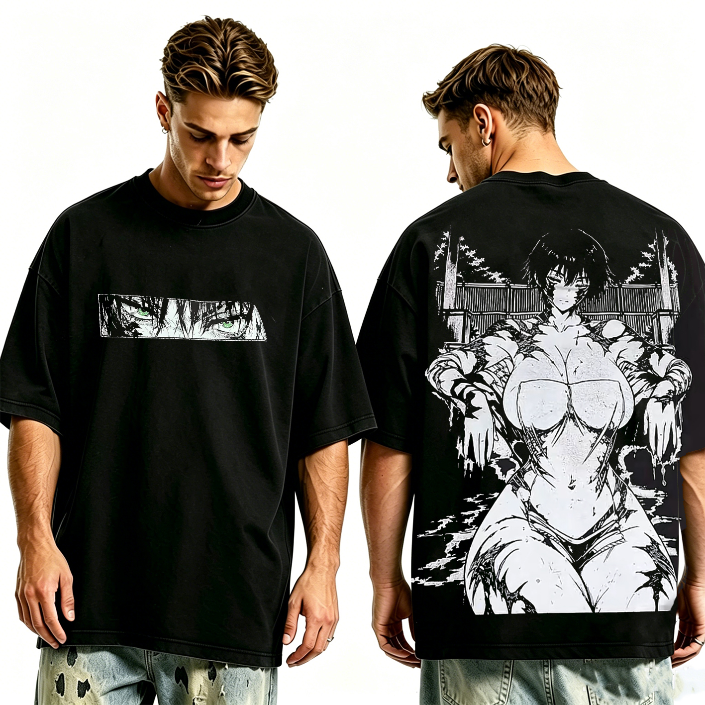 Maki Zenin Jujutsu Kaisen Oversized T-shirt/Crewneck/Hoodie