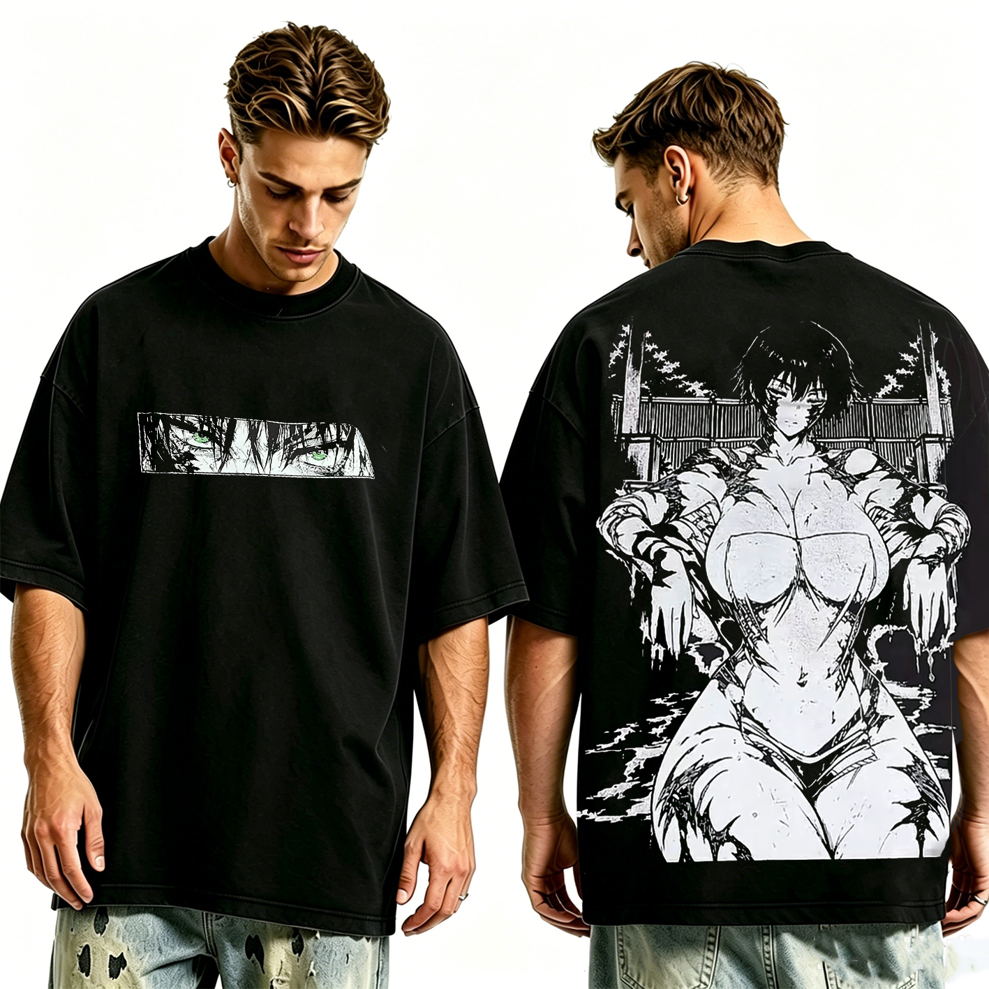 Maki Zenin Jujutsu Kaisen Oversized T-shirt/Crewneck/Hoodie