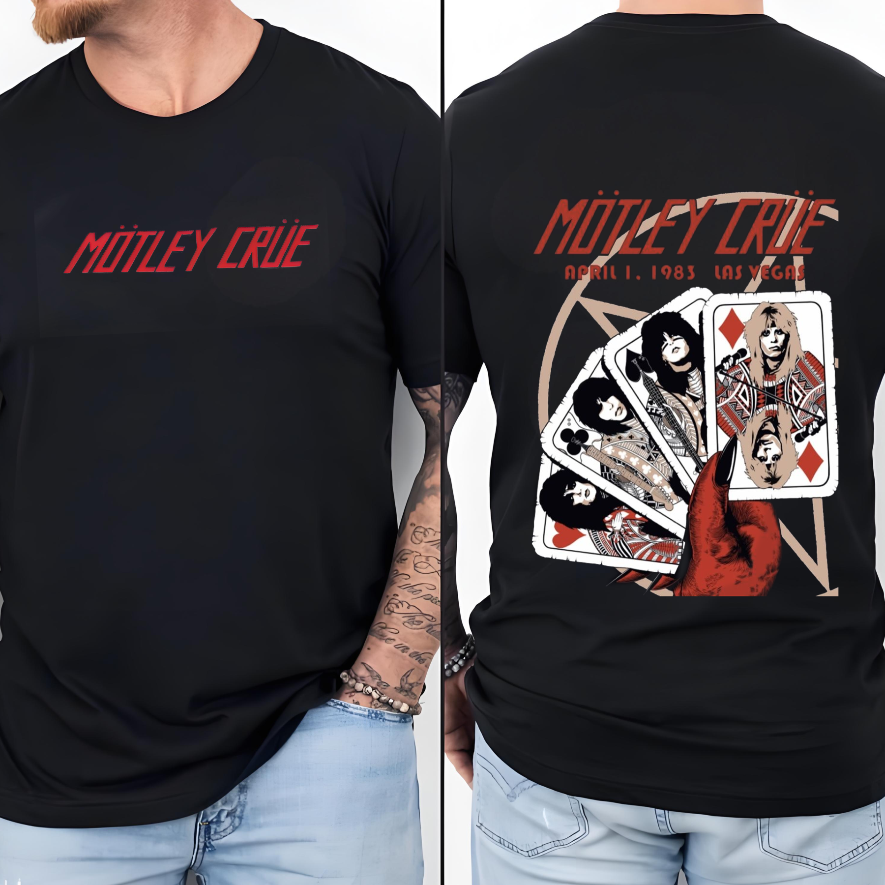 Mötley Crüe Unisex T-shirt/Crewneck/Hoodie