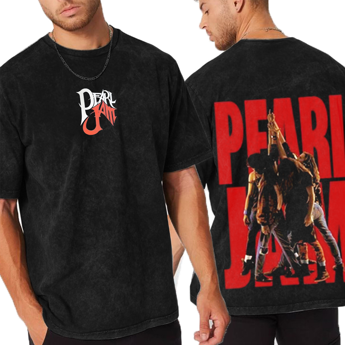 Rock Yeah Pearl Jam Unisex Washed T-Shirt