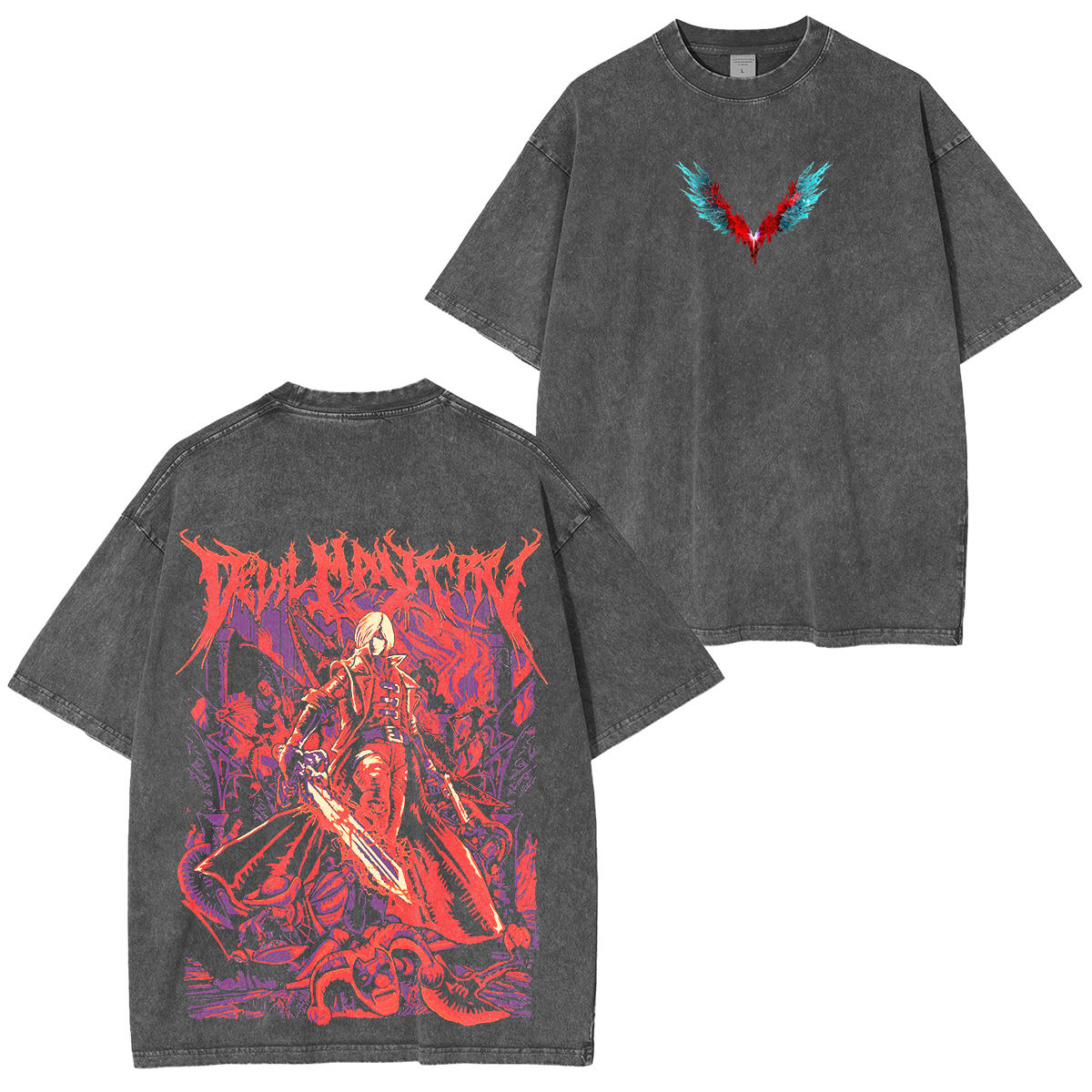 Devil May Cry 5 Vintage Oversized Tee