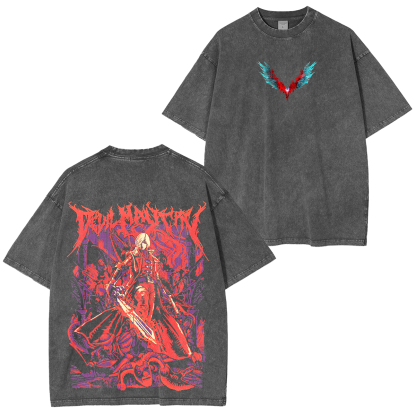 Devil May Cry 5 Vintage Oversized Tee