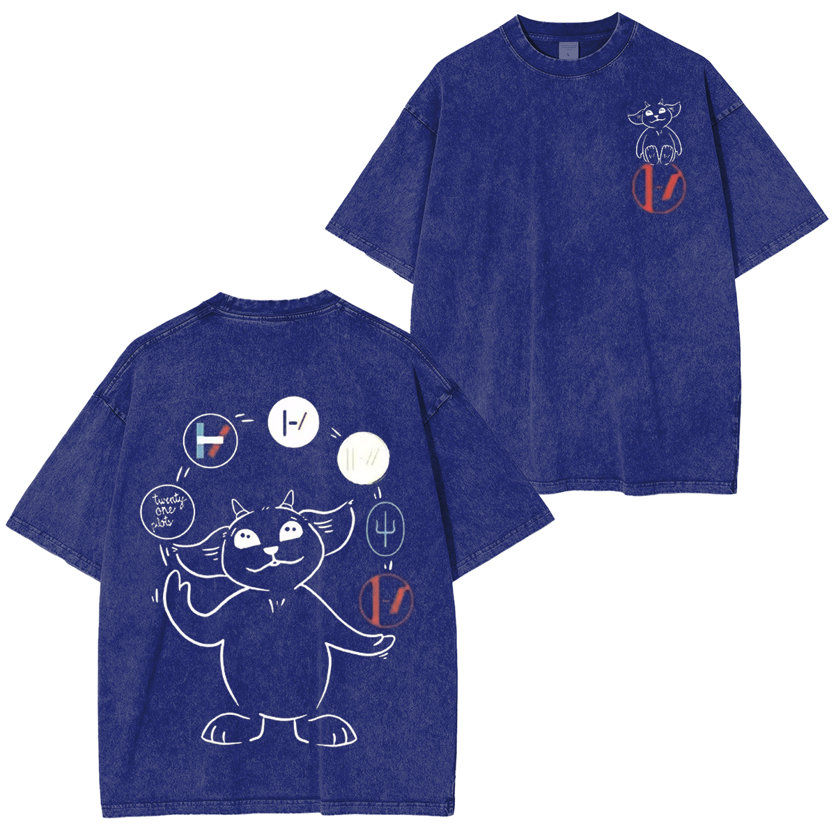 Twenty One Pilots Unisex Washed T-Shirt